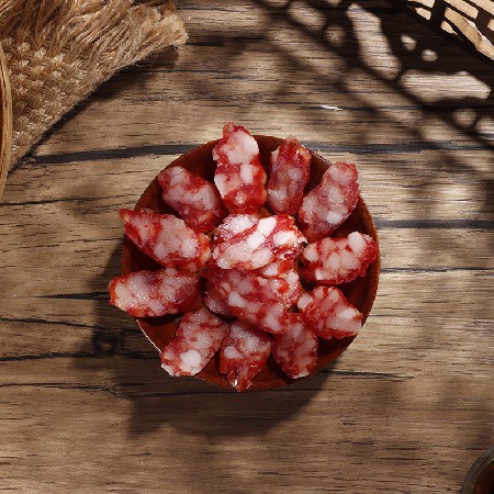 广东切肉腊肠特产腌制二花切肉肠5千克整箱装正宗广式广味土特产