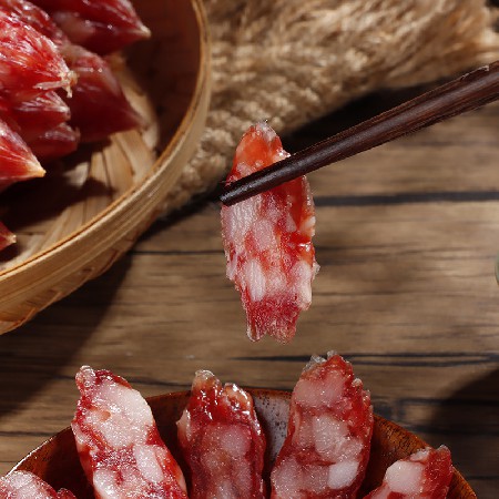 广式风味腊肠腊肉厂家整箱批发广东风味腊肠咸香江门腊肠腊肉广式