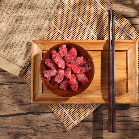 广东特产真空包装称重切片腊肠厂家供应广式腊肠腌制风味腊肠
