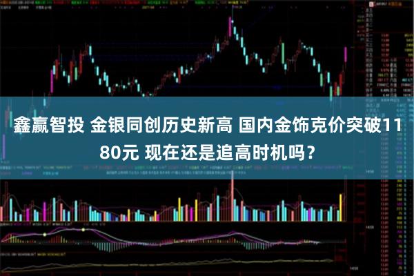 鑫赢智投 金银同创历史新高 国内金饰克价突破1180元 现在还是追高时机吗？